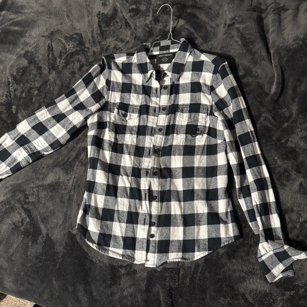 Harley Davidson flannel shirt